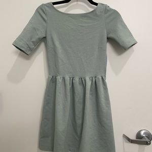 Zara backless skater dress